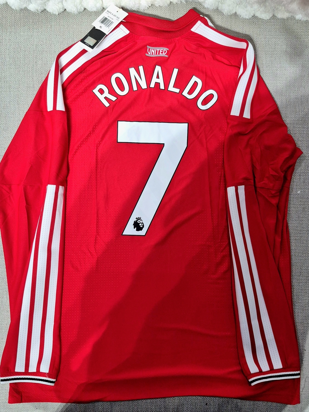 Adidas Manchester United Cristiano Ronaldo #7 Authentic Player Version L S